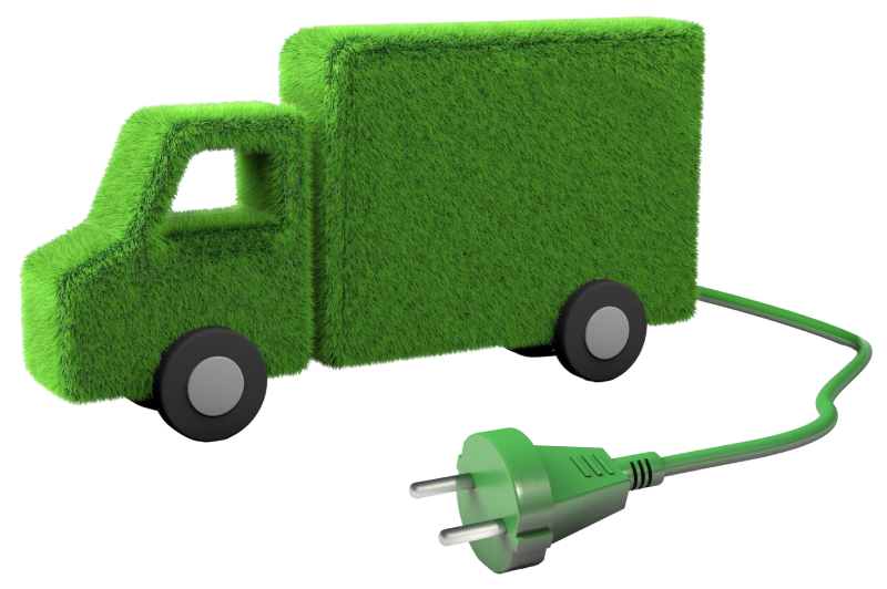 Caminhão movido a hidrogênio verde